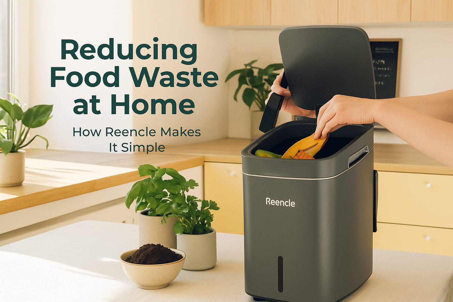 Reducing Food Waste at Home: How Reencle Makes It Simple