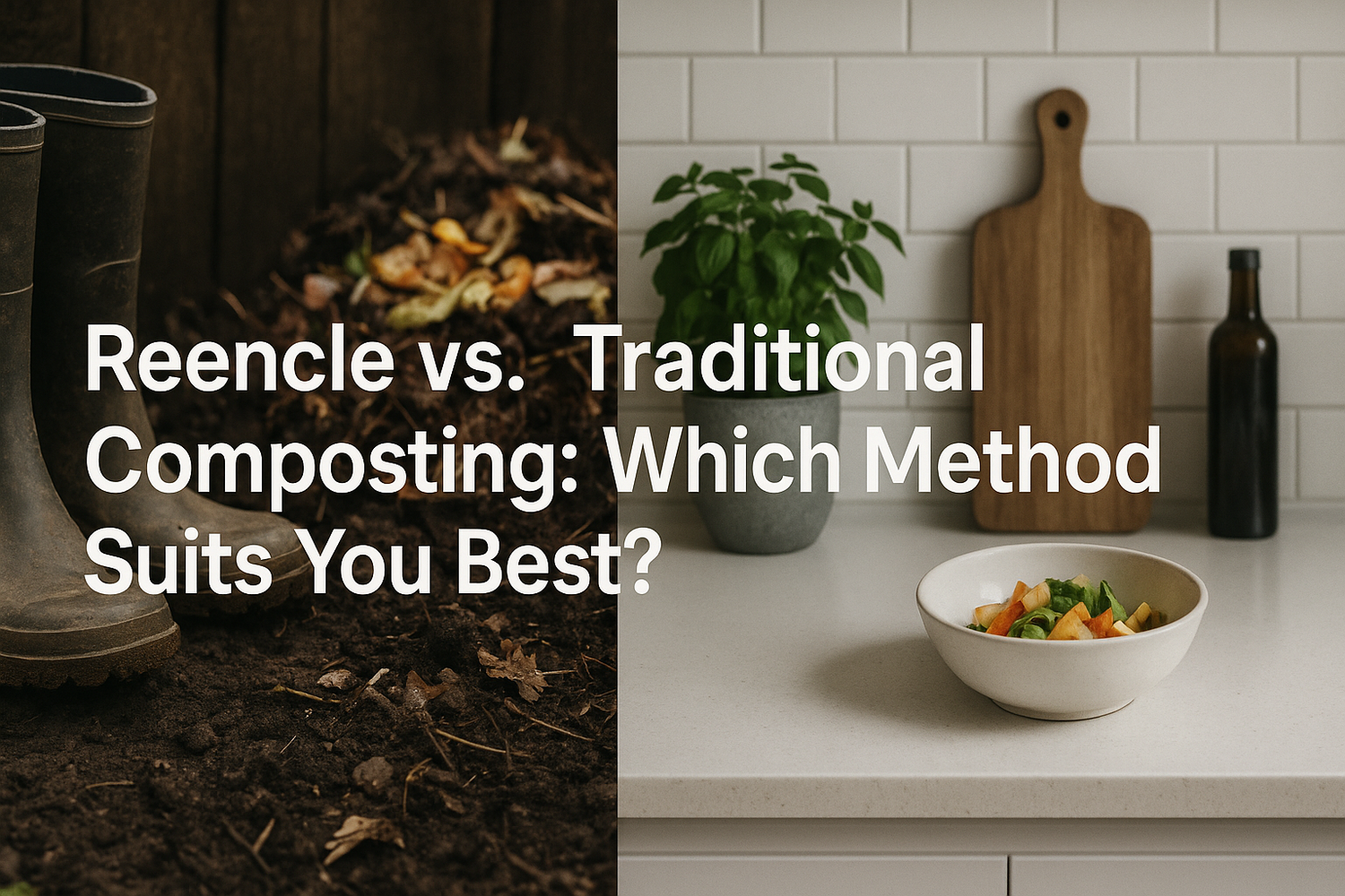 Reencle vs. Traditional Composting: Which Method Suits You Best?