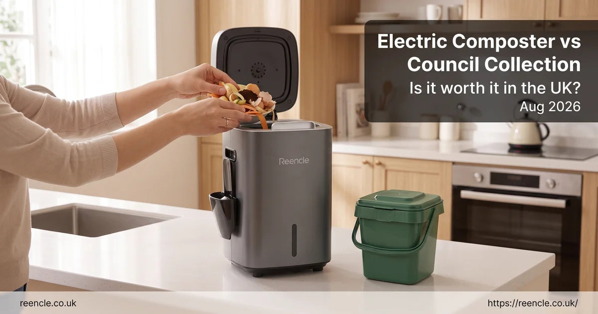 Electric Composter vs Council Food Waste Collection: Is It Worth It in the UK?