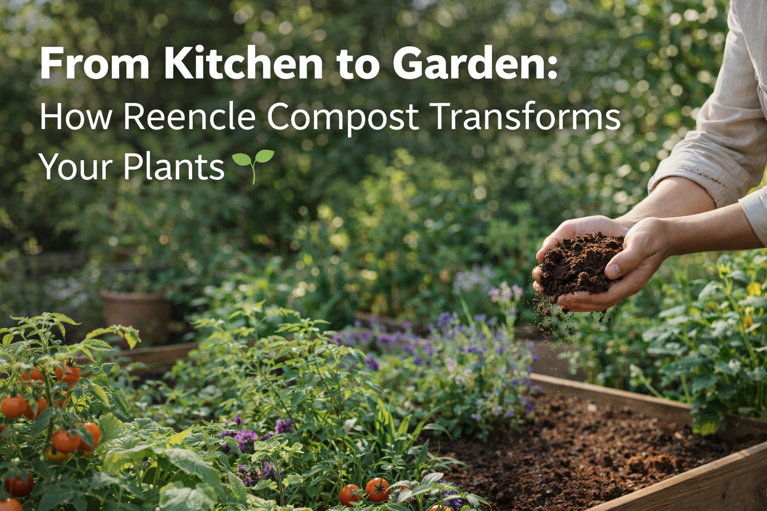 From Kitchen to Garden: How Reencle Compost Transforms Your Plants 🌱