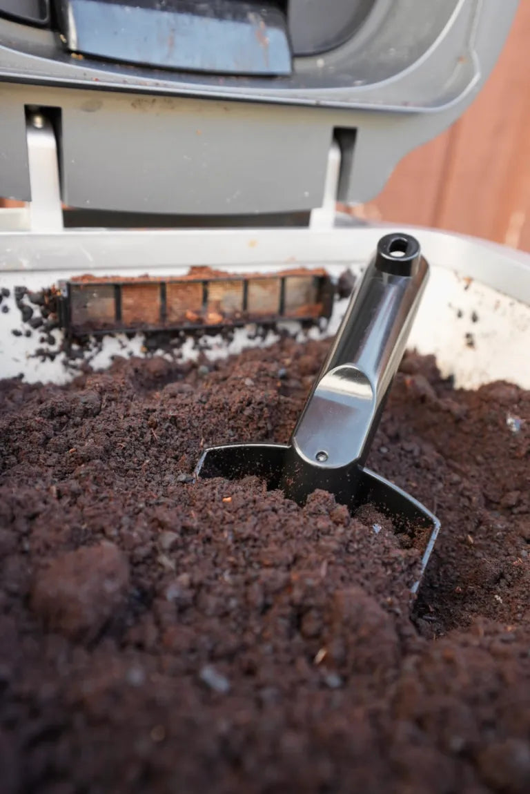 Use fine compost directly in pots or gardens