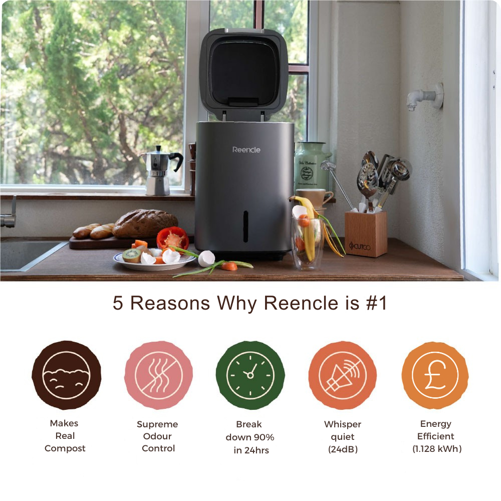 Reencle UK | Eco-Friendly Food Waste Composter for Sustainable Living