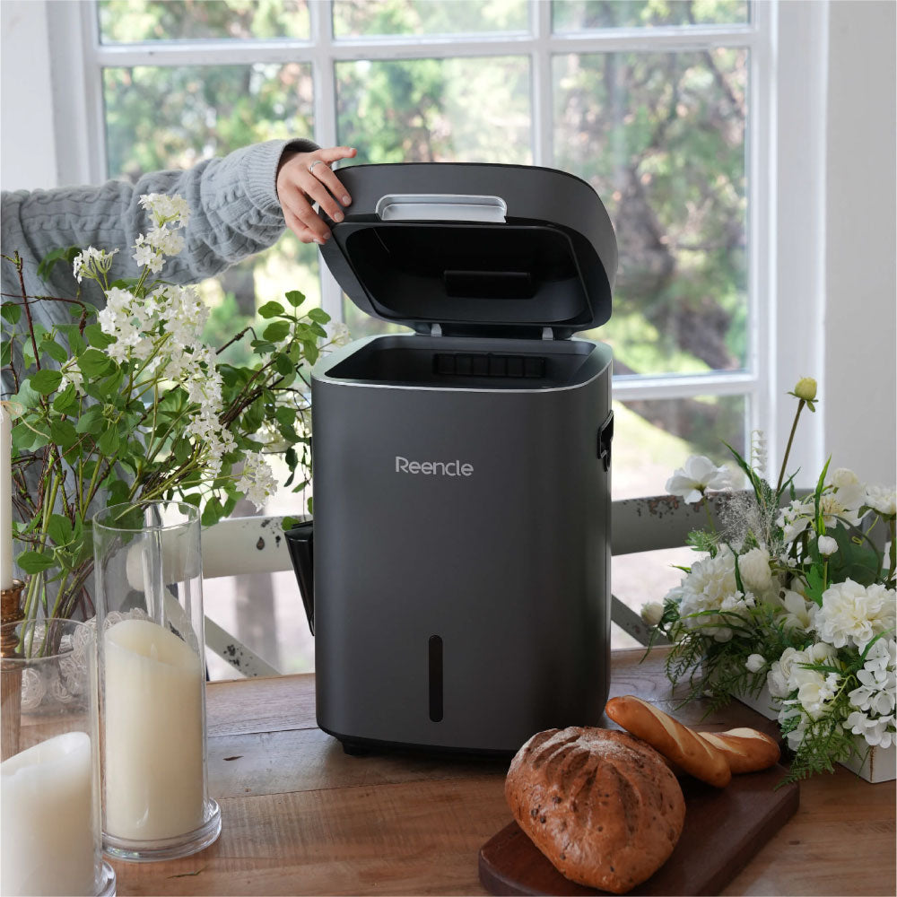 Food Compter Reencle UK | Eco-Friendly Food Waste Composter for Sustainable Living